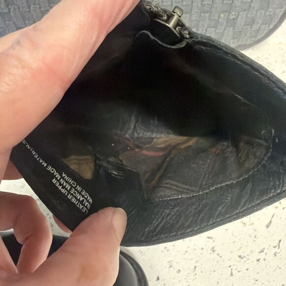 Born Mcmillan Ankle Boots Bootie Women's Black Leather Harness Buckle Size 8 M - Picture 6 of 8